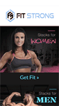 Mobile Screenshot of fitstrong.com